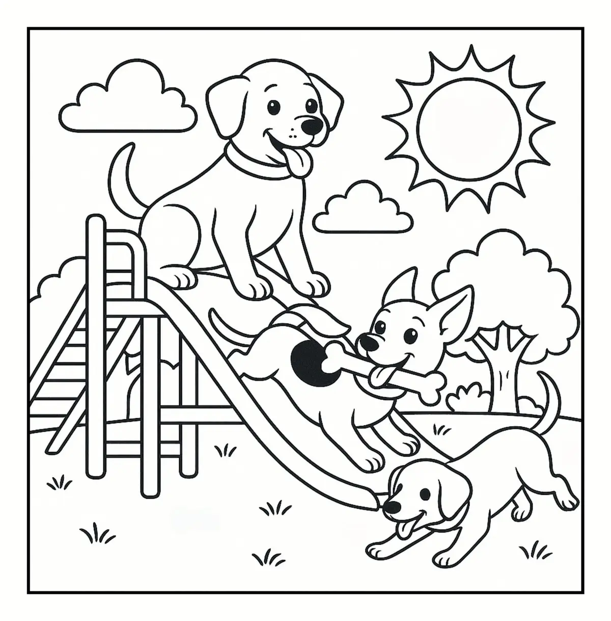 Dogs at the Dog Park - Image 4