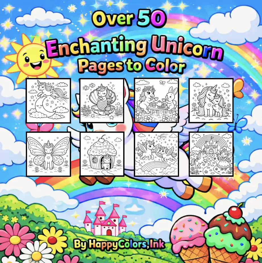 Happy Unicorn Friends - Image 2